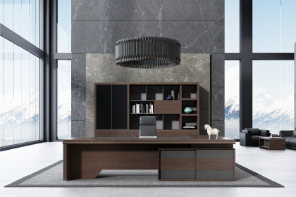 領賢系列現(xiàn)代油漆高管臺 ML-GZ176