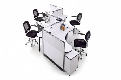 時(shí)尚個(gè)性屏風(fēng)工位 ML-GZ2054