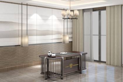 高檔現(xiàn)代新中式茶臺(tái)