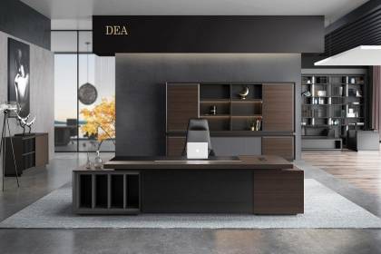 至尊系列現(xiàn)代實(shí)木大班臺 ML-GZ190