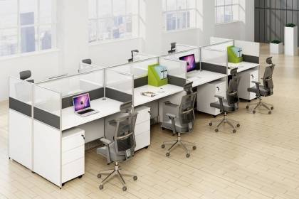 時(shí)尚對(duì)坐職員屏風(fēng)卡位