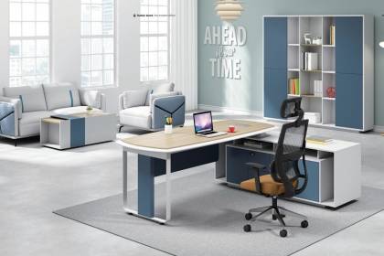 現(xiàn)代時(shí)尚板式經(jīng)理臺(tái) ML-HS1050