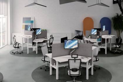 智能升降辦公臺